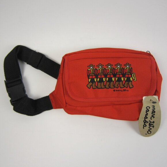 Marc Tetro Vintage Red RCMP Youth Fanny / Waist Pack - 37" Long - NEW(OTHER) - Picture 1 of 6